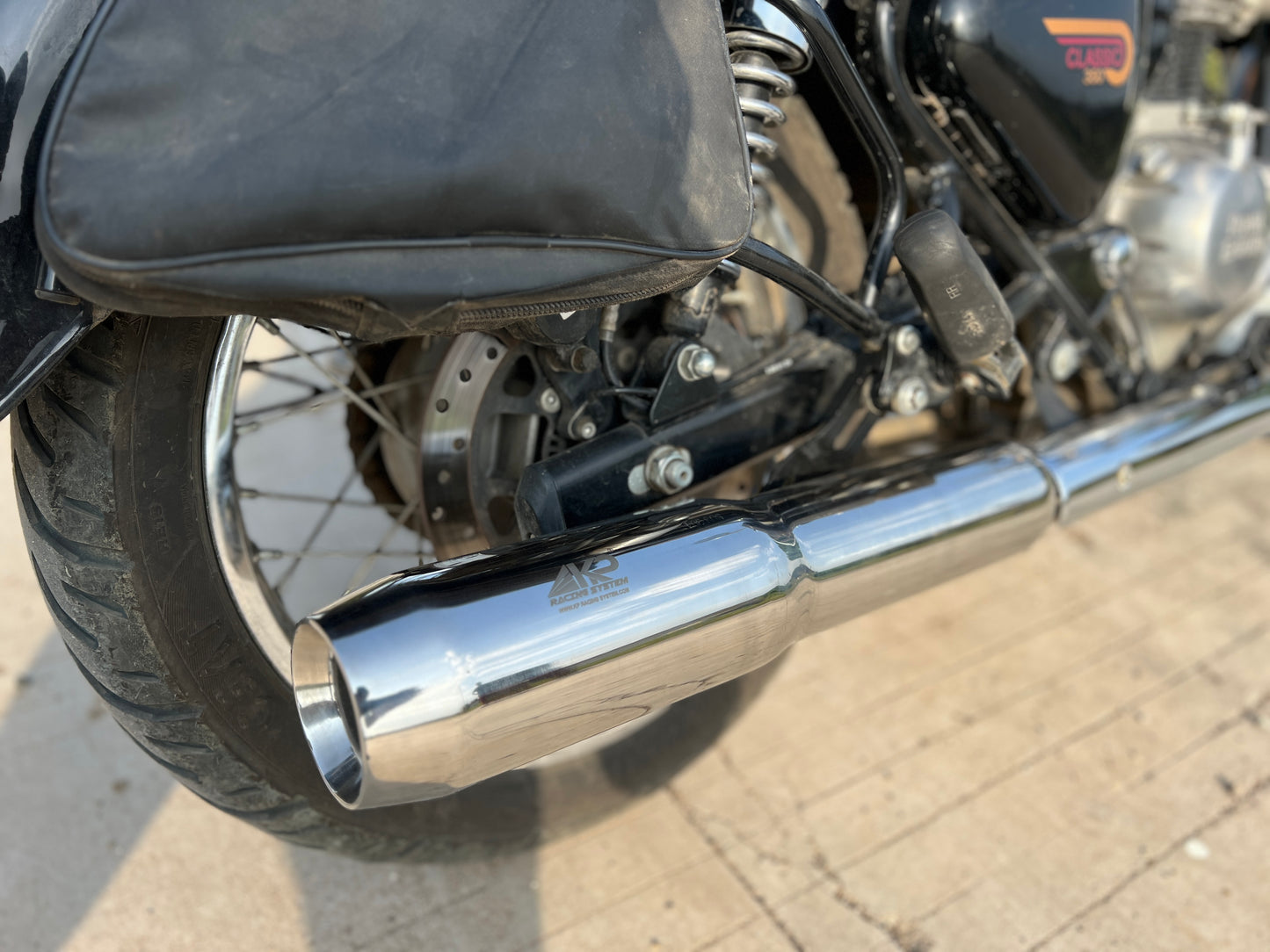 Thor exhaust combo - Silver
