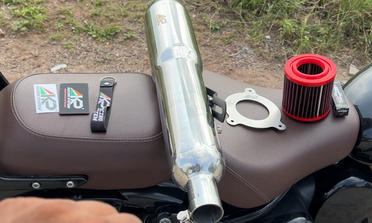 Thor exhaust combo - Black