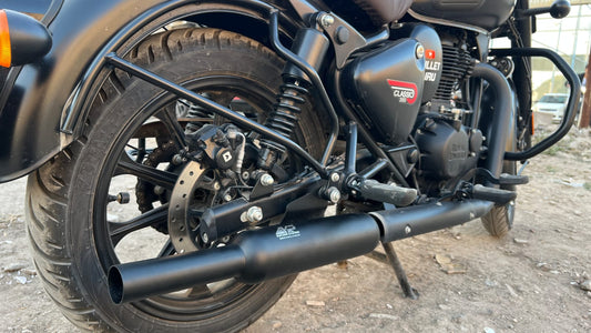 INDORI PERFORMANCE EXHAUST [BLACK] ( NEW J SERIES BIKES )