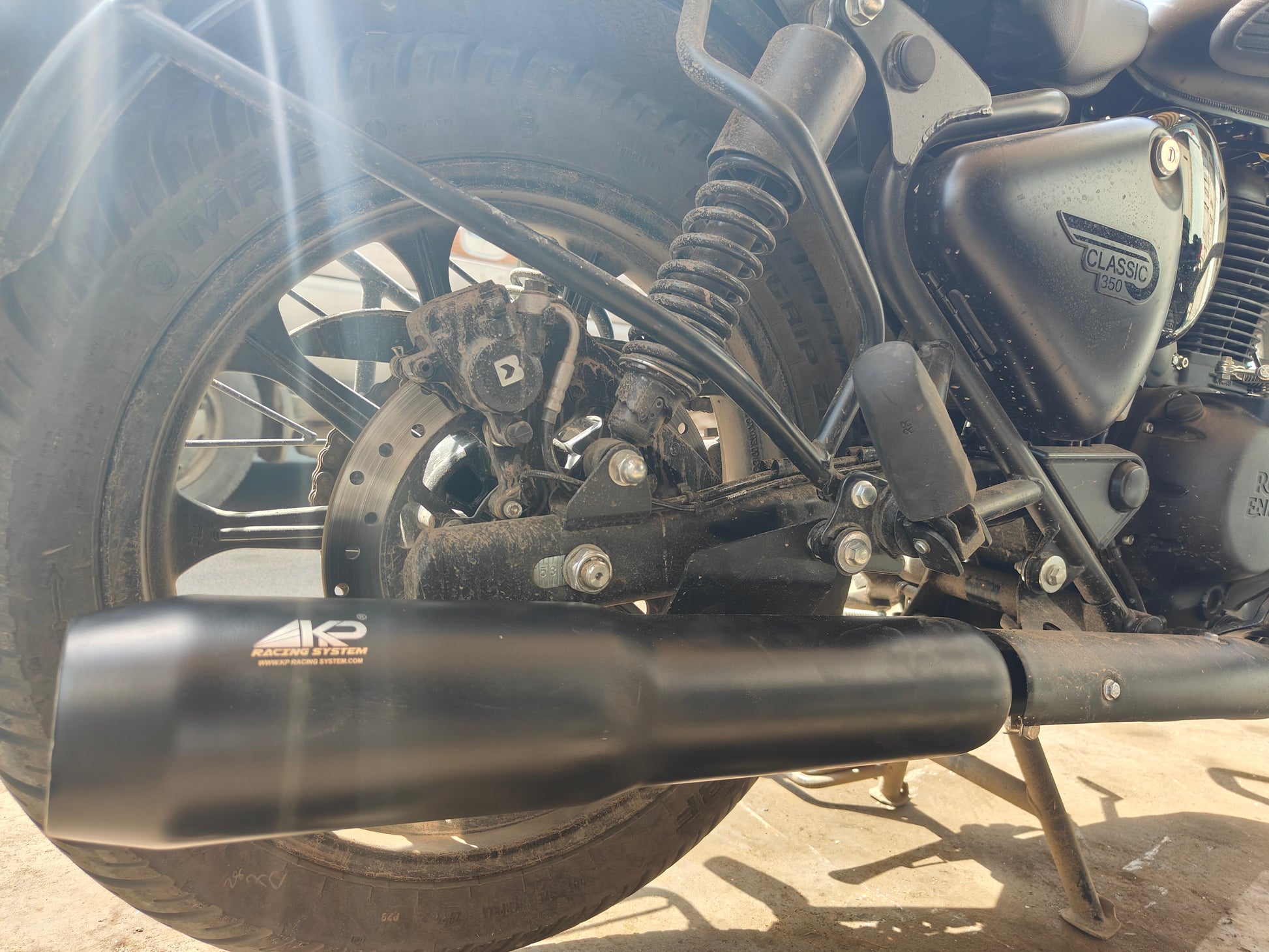Kp Racing Box Thor exhaust combo - Black | kp racing system – KP Racing