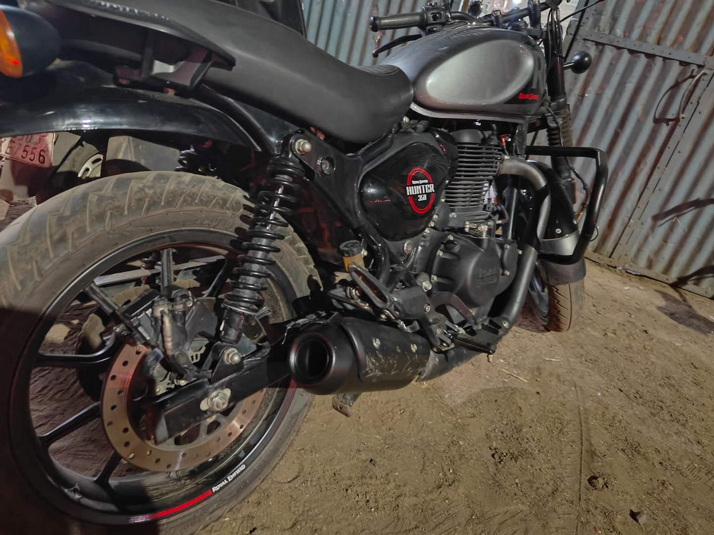 Replica exhaust ( hunter 350 )